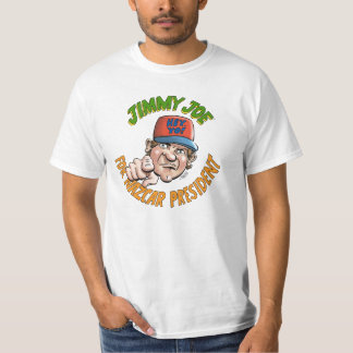 Jimmy Joe voor het President NAZCAR T-shirt