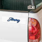 Jimmy Name blue Aufkleber Sticker Autoaufkleber (Op Truck)