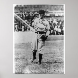 Jimmy Sheckard, Chicago Cubs honkbalspeler Poster