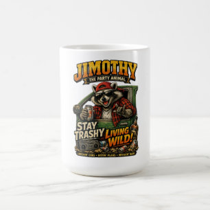 Jimothy de Seattle wasbeer Koffiemok