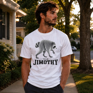 Jimothy Viral Raccoon Funny Trash Panda Wildlife T-shirt