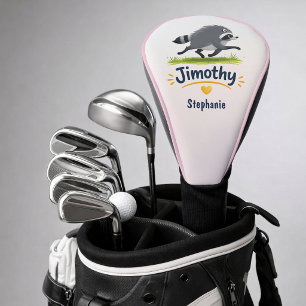Jimothy Virale Wasbeer Grappige Afvalbeer Natuur Golfheadcover