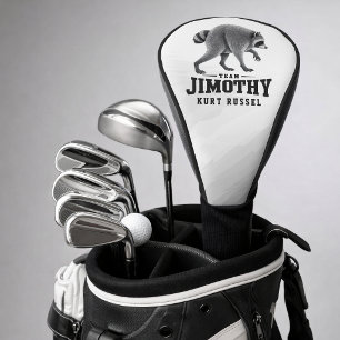 Jimothy Virale Wasbeer Grappige Afvalbeer Natuurle Golfheadcover
