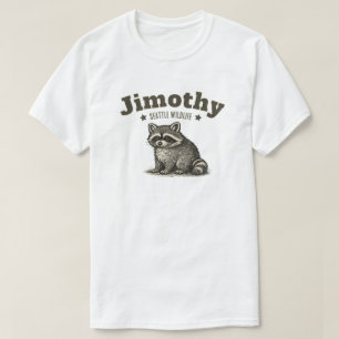 Jimothy Wasbeer Seattle Wilde Dieren T-shirt