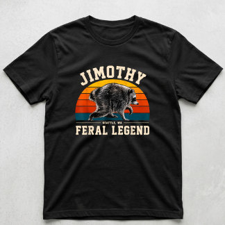 Jimothy Wasbeer Seattle Wilde Legende Meme T-shirt