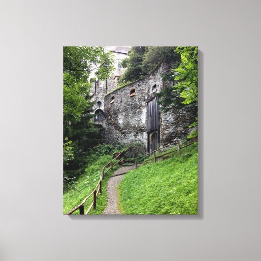 Jim's Castle Stretched Canvas Print (Voorkant)