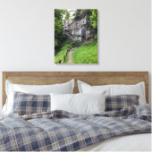 Jim's Castle Stretched Canvas Print (Insitu (Slaapkamer))