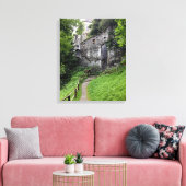 Jim's Castle Stretched Canvas Print (Insitu (Woonkamer))