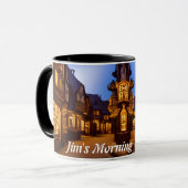 JIm's Morning Cafeïne Gepersonaliseerde Mok (Voorkant links)