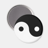 Jin Jang Magnet Magneet (Voorkant / Achterkant)