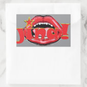 Jina! Coffee Rechthoekige Sticker (Tas)