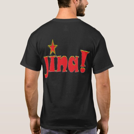 Jina! Coffee T-shirt (Achterkant)