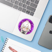 Jing Yuan Sticker (Laptop met iPhone)