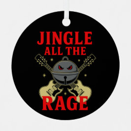 Jingle All the Rage – Heavy Metal Christmas Metalen Ornament