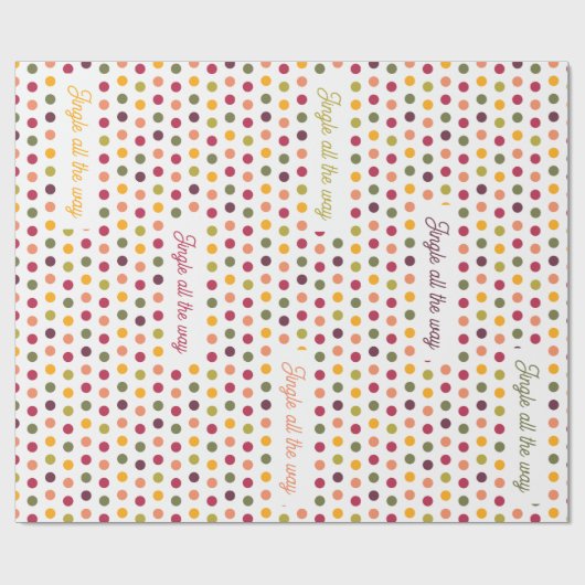 Jingle all the way - cadeaupapier (Vlak)