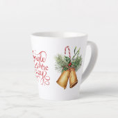 Jingle All the Way Christmas Bells Latte Mok (Rechterhoek)