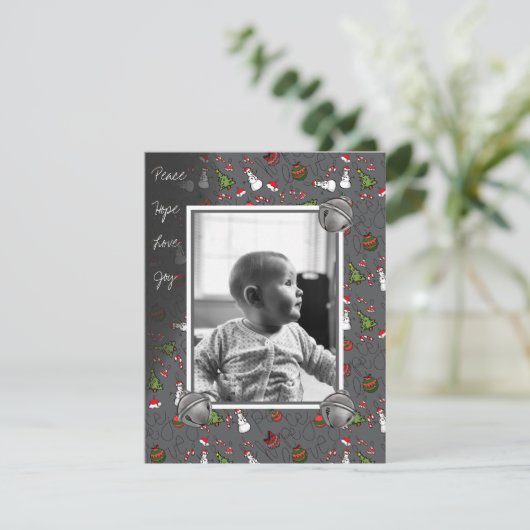 Jingle All The Way Christmas Kaart (Staand voorkant)