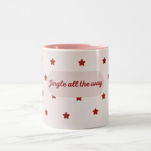 “Jingle All the Way” Cozy Christmas Mug (Centre)