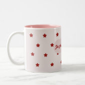 “Jingle All the Way” Cozy Christmas Mug Tweekleurige Koffiemok (Links)