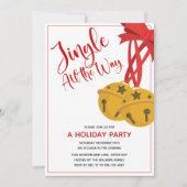 Jingle All Way Bells Fête Invitation (Devant)