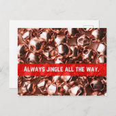 Jingle All Way Briefkaart (Voorkant / Achterkant)