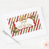 Jingle All Way Rectangle Sticker (Envelop)