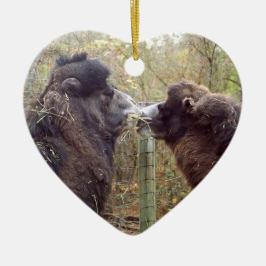 Jingle Baba en Google Mama Keramisch Ornament (Voorkant)