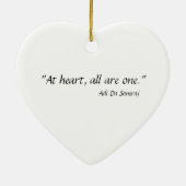 Jingle Baba en Google Mama Keramisch Ornament (Achterkant)