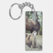 Jingle Baba en Purnimamma Sleutelhanger (Voorkant Links)