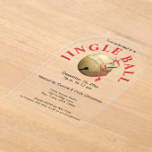 JINGLE BALL, ÉLÉGANTE INVITATION DE VACANCES ACRYL (Poser)