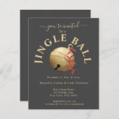 JINGLE BALL, Invitation de vacances avec Jingle Be (Devant / Derrière)