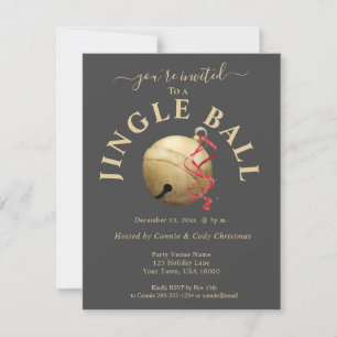 JINGLE BALL, Vakantigeuitnodiging met Jingle Bell