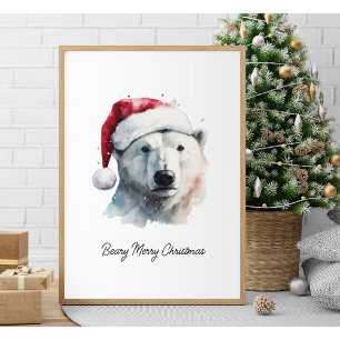 Jingle Bear Joy, op maat gemaakt Poster