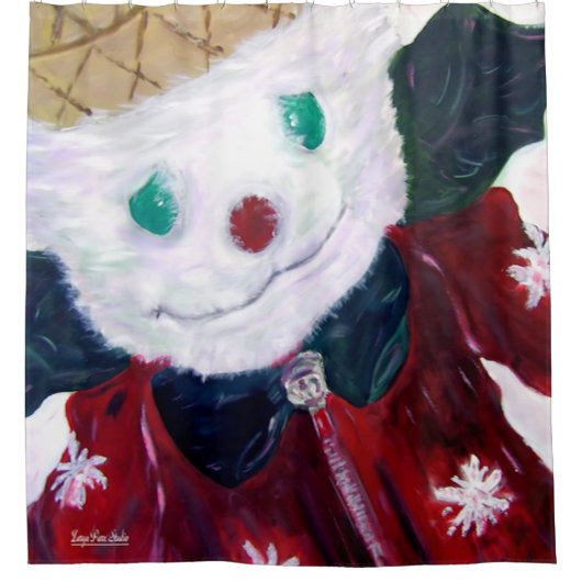 Jingle Beer Douchegordijn (Voorkant)