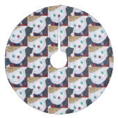 JiNgle Beer Fleece Kerstboom Rok (Voorkant)