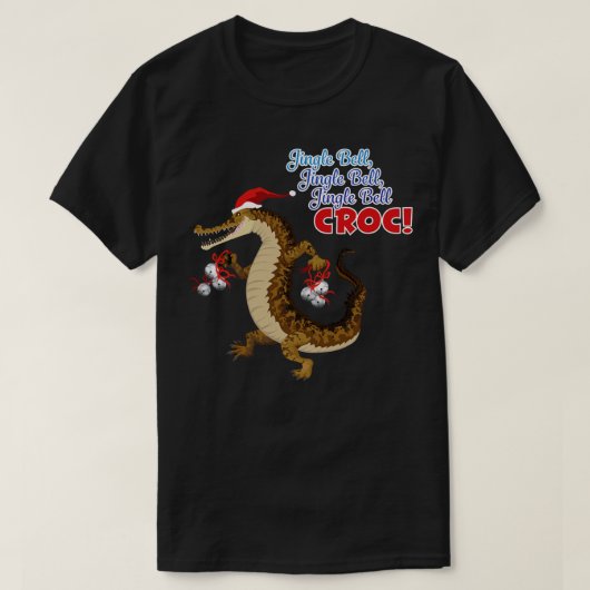 Jingle Bell Croc T-shirt (Design voorkant)