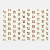 Jingle Bell Inpakpapier Vel (Voorkant)