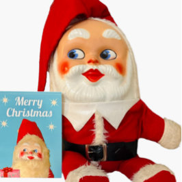 Jingle Bell Jive Retro Kitschy Kerstmis Kaart