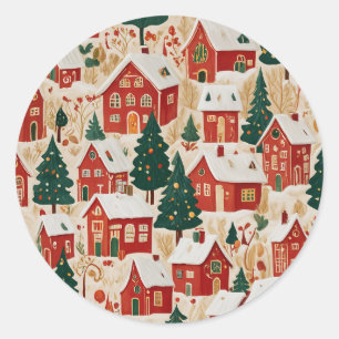 Jingle Bell Jubilee Ronde Sticker