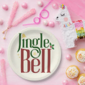 Jingle Bell Papieren Bordje (Feest)