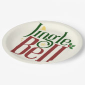 Jingle Bell Papieren Bordje (Gekanteld)