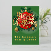 Jingle Bell Rock - Carte de Noël (Debout devant)