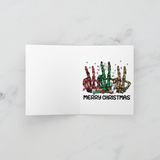 Jingle Bell Rockin Kaart (Binnen)