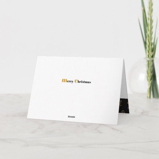 Jingle Bells Baby on Way Foto Zwangerschap Feestdagen Kaart (Achterkant)