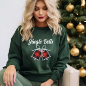 Jingle Bells & Buffalo Pset Kerstmis Bell Modern Trui