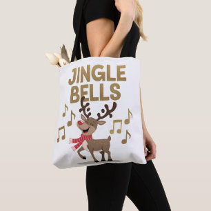 Jingle Bells chante Reindeer Sac fourre-tout