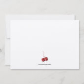 Jingle Bells Christmas Holiday Invitation card (Dos)