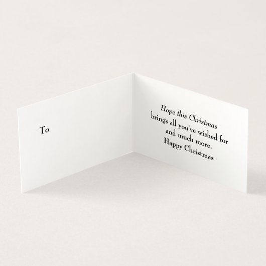 Jingle Bells Citation drôle Texte blanc (Inside)