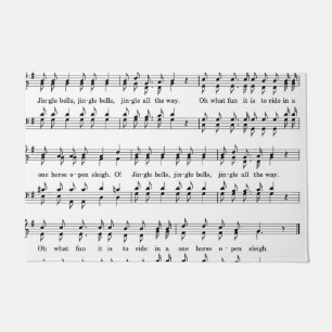 Jingle Bells-deuromat Deurmat