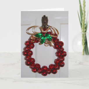 Jingle Bells Feestdagen Kaart